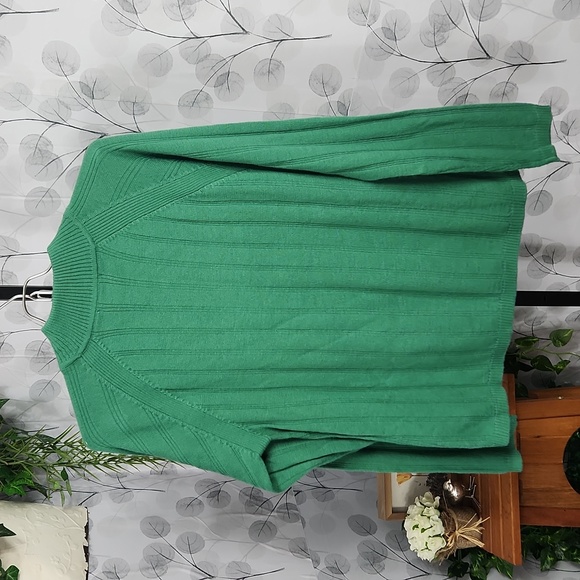 Jennifer Moore Wool Ribbed Sweater - Picture 6 of 7